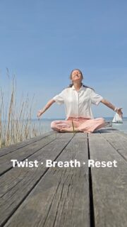 Twist · Breath ·  Reset for mind and body
.
.
.
.
.
#mindfulness #yoga #yogaretreats #mentalhealth #movement